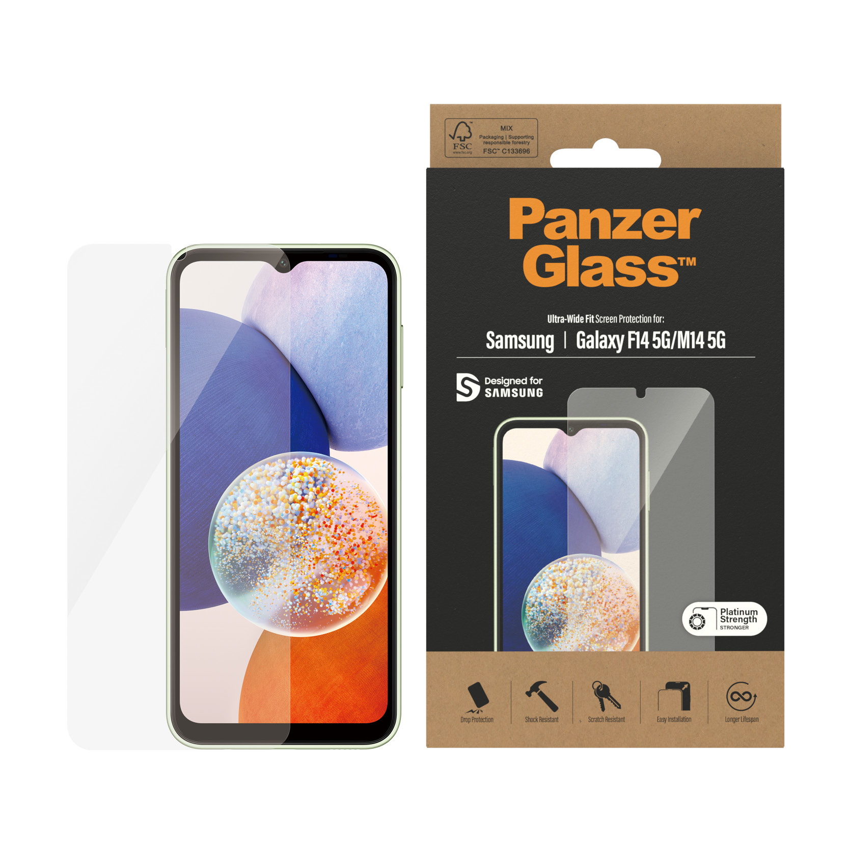  Ultra-Wide Fit Protection d'écran transparent 1 pièce(s)