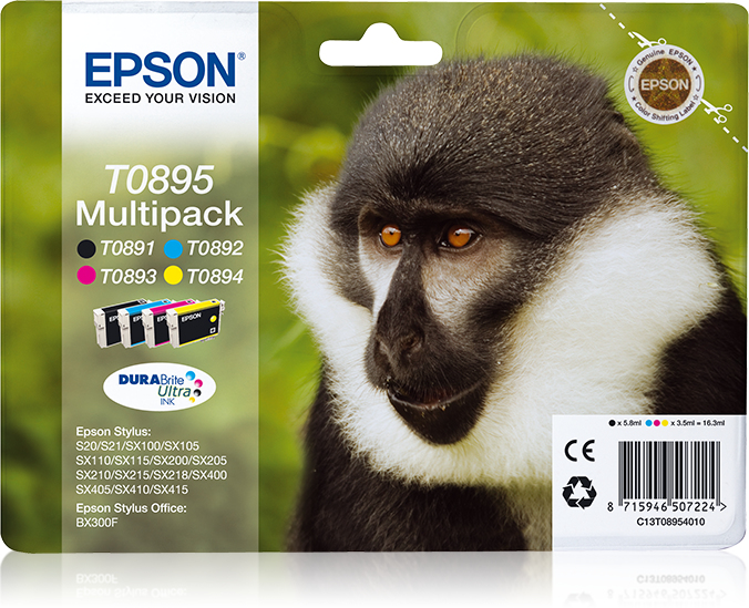 Ink Cartridge T0895 Multipack Ink Cartridge T0895 Multipack
