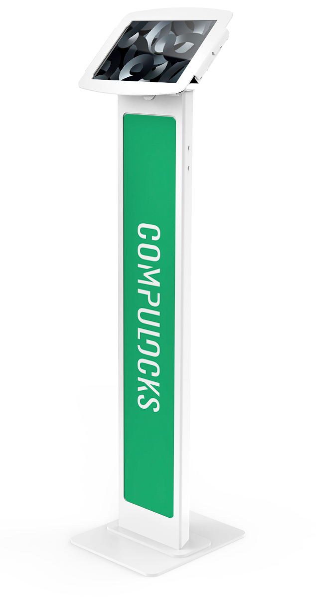 Compulocks Space BrandMe support antivol pour tablettes 27,7 cm (10.9") Blanc Compulocks Space BrandMe support antivol pour tablettes 27,7 cm (10.9") Blanc
