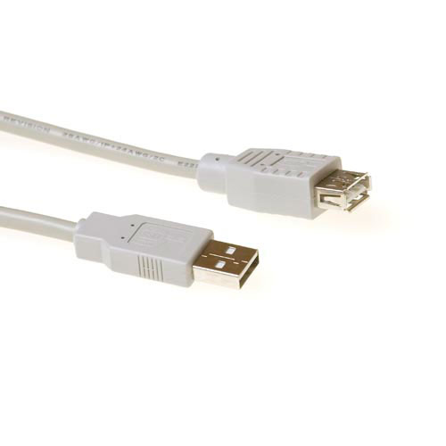 ACT SB2205 câble USB 5 m USB 2.0 USB A Ivoire ACT SB2205 câble USB 5 m USB 2.0 USB A Ivoire