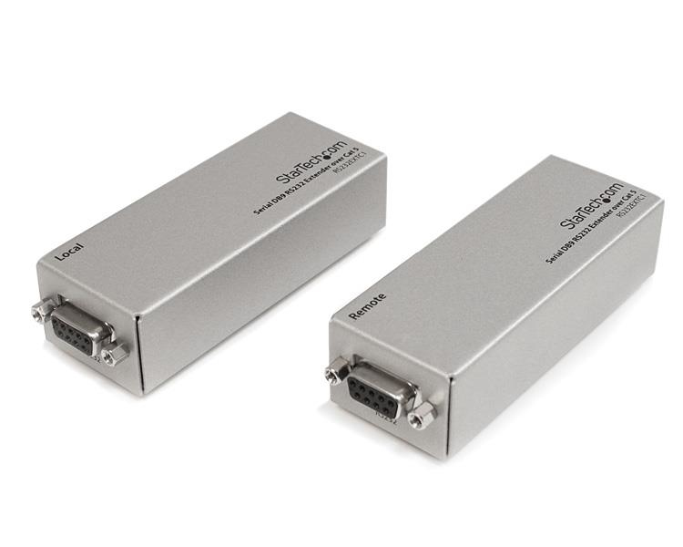 StarTech.com Extendeur série RS232 DB9 sur câble Cat5 StarTech.com Extendeur série RS232 DB9 sur câble Cat5