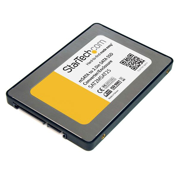 StarTech.com Boîtier convertisseur SSD SATA vers Mini SATA 2,5"