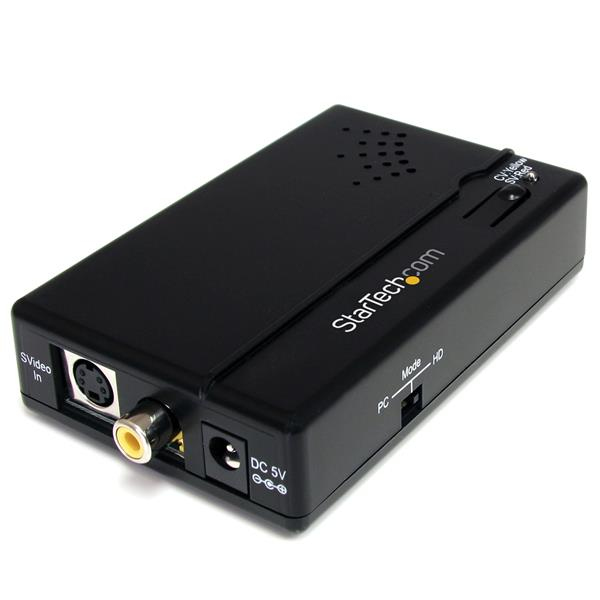 StarTech.com Convertisseur composite et S-vidéo vers HDMI avec audio StarTech.com Convertisseur composite et S-vidéo vers HDMI avec audio