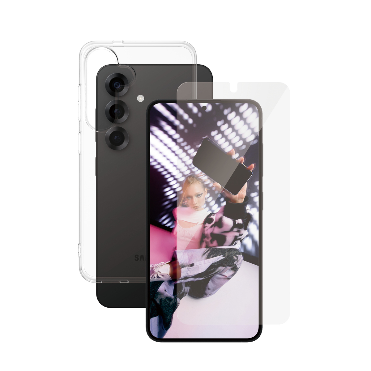 PanzerGlass SAFE. by ® 2-in-1 Bundle Samsung Galaxy S25 