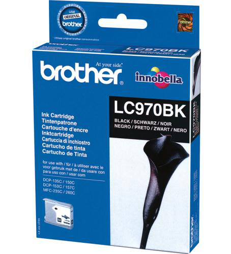 INK CARTRIDGE LC970BKBP BLACK 350PAGES B INK CARTRIDGE LC970BKBP BLACK 350PAGES B