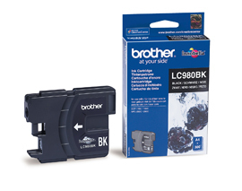 Brother LC980BK cartouche d'encre 1 pièce(s) Original Rendement standard Noir Brother LC980BK cartouche d'encre 1 pièce(s) Original Rendement standard Noir