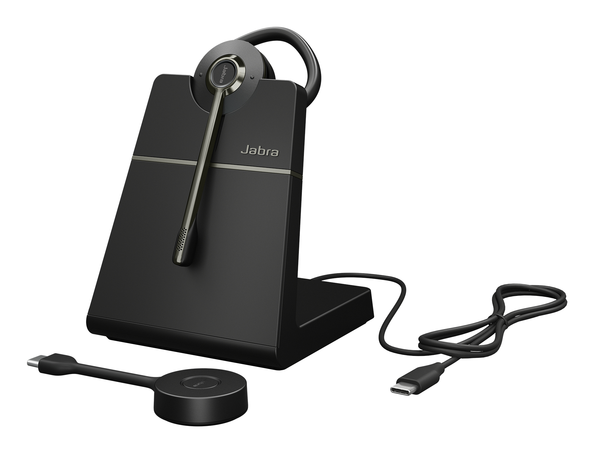 Jabra Engage 55 SE Casque Sans fil Crochets auriculaires Car/Home office Noir Jabra Engage 55 SE Casque Sans fil Crochets auriculaires Car/Home office Noir
