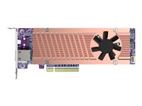 QNAP Card QM2 carte et adaptateur d'interfaces Interne PCIe, RJ-45 QNAP Card QM2 carte et adaptateur d'interfaces Interne PCIe, RJ-45
