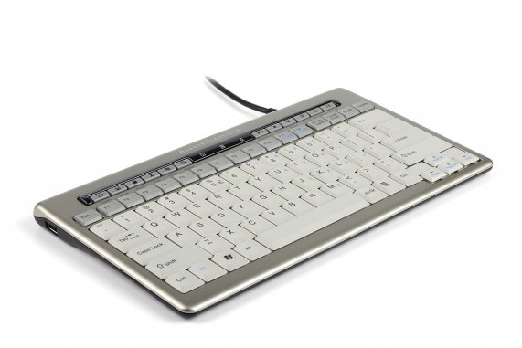 BakkerElkhuizen S-board 840 clavier USB Anglais Gris