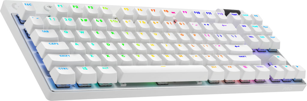 Logitech G PRO X TKL clavier RF sans fil + Bluetooth QWERTY US International Blanc Logitech G PRO X TKL clavier RF sans fil + Bluetooth QWERTY US International Blanc