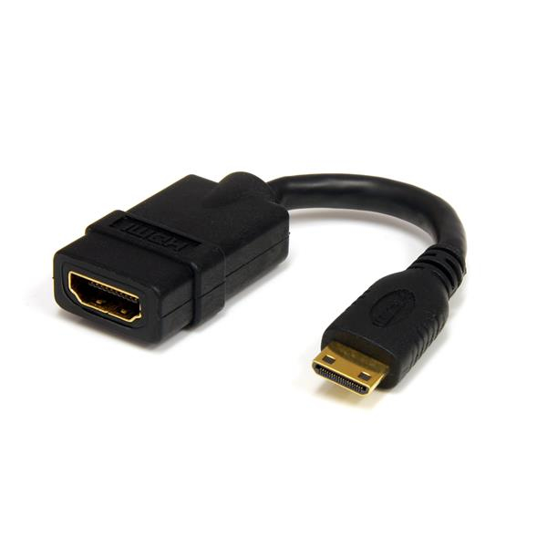 StarTech.com Câble HDMI haute vitesse 13 cm - HDMI vers HDMI Mini - F/M