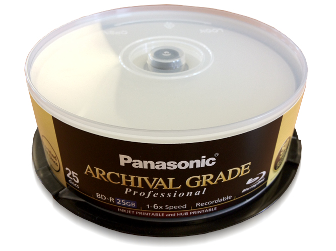 Epson 100 PCS BluRay 25GB,Panasonic Arch.Grade