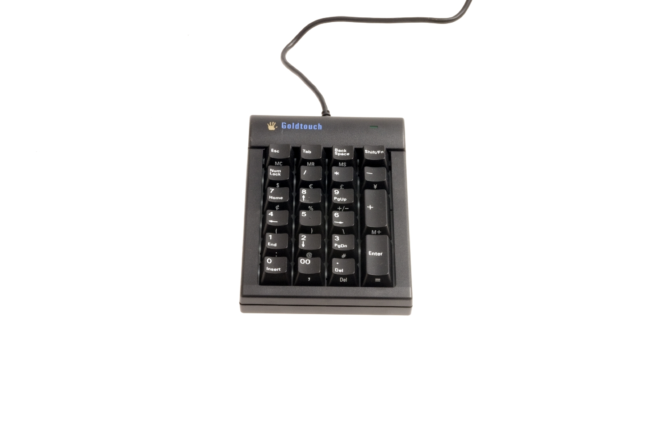 BakkerElkhuizen Goldtouch clavier USB Numérique Noir BakkerElkhuizen Goldtouch clavier USB Numérique Noir