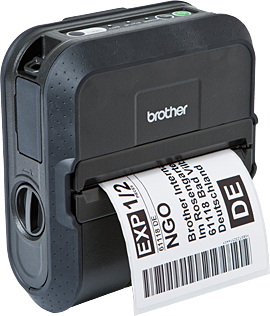 Brother RJ-4030 Imprimante avec un port infrarouge 203 x 200 DPI Avec fil &sans fil Imprimante mobile