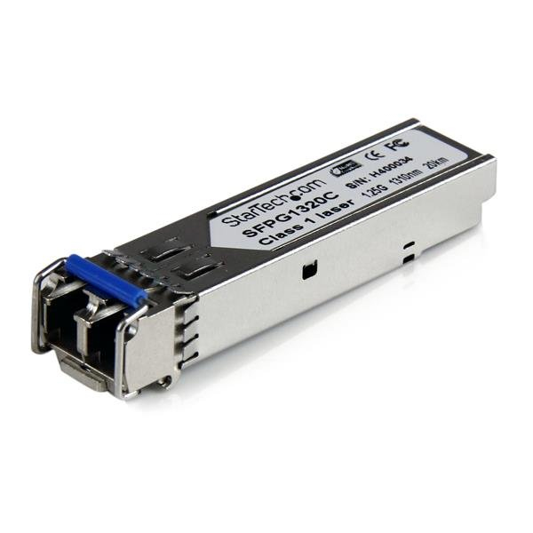 StarTech.com Module transceiver SFP Mini-GBIC fibre optique monomode LC Gigabit DDM, compatible Cisco StarTech.com Module transceiver SFP Mini-GBIC fibre optique monomode LC Gigabit DDM, compatible Cisco