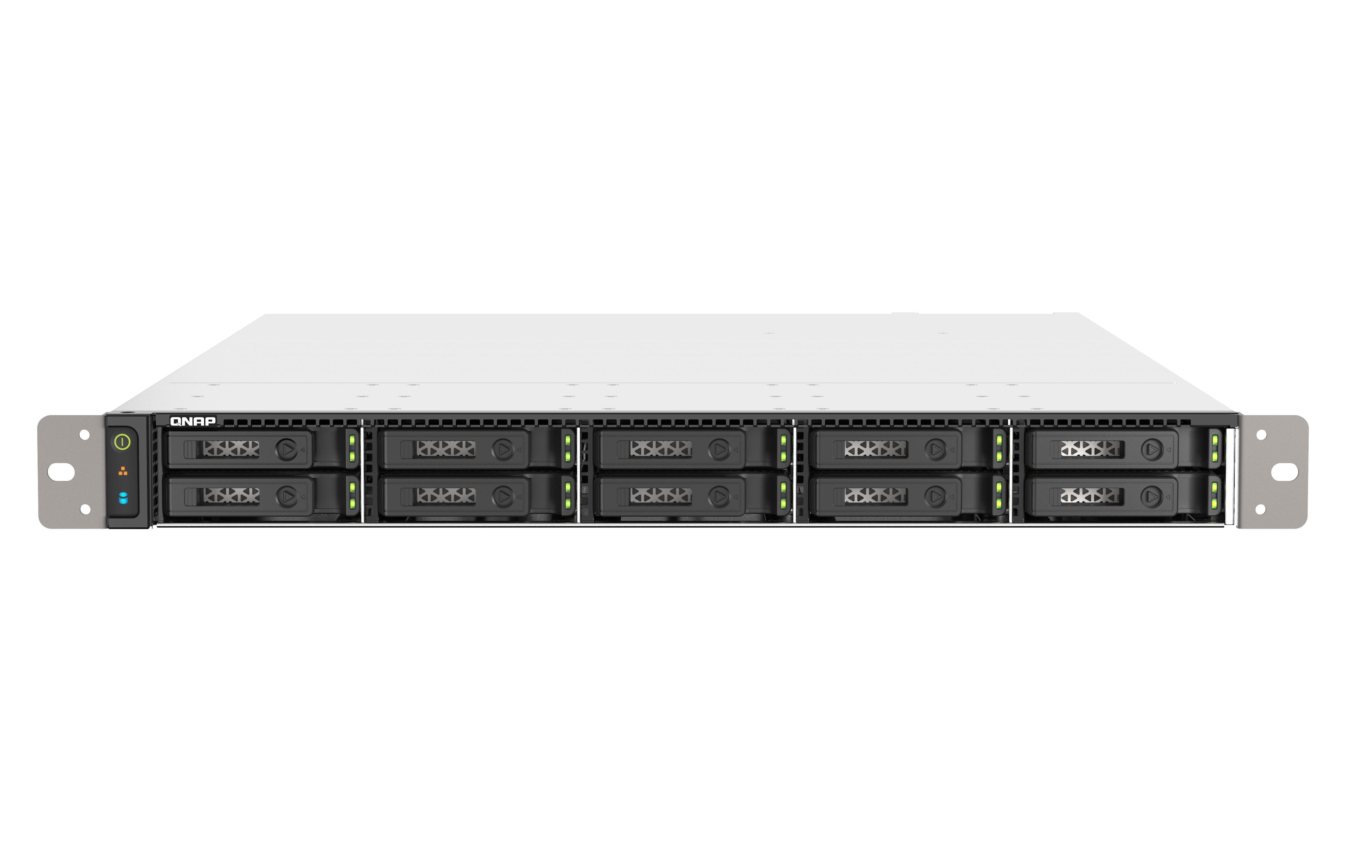 QNAP TS-h1090FU NAS Rack (1 U) EPYC 7302P 256 Go DDR4 0 To QuTS hero Noir, Gris QNAP TS-h1090FU NAS Rack (1 U) EPYC 7302P 256 Go DDR4 0 To QuTS hero Noir, Gris