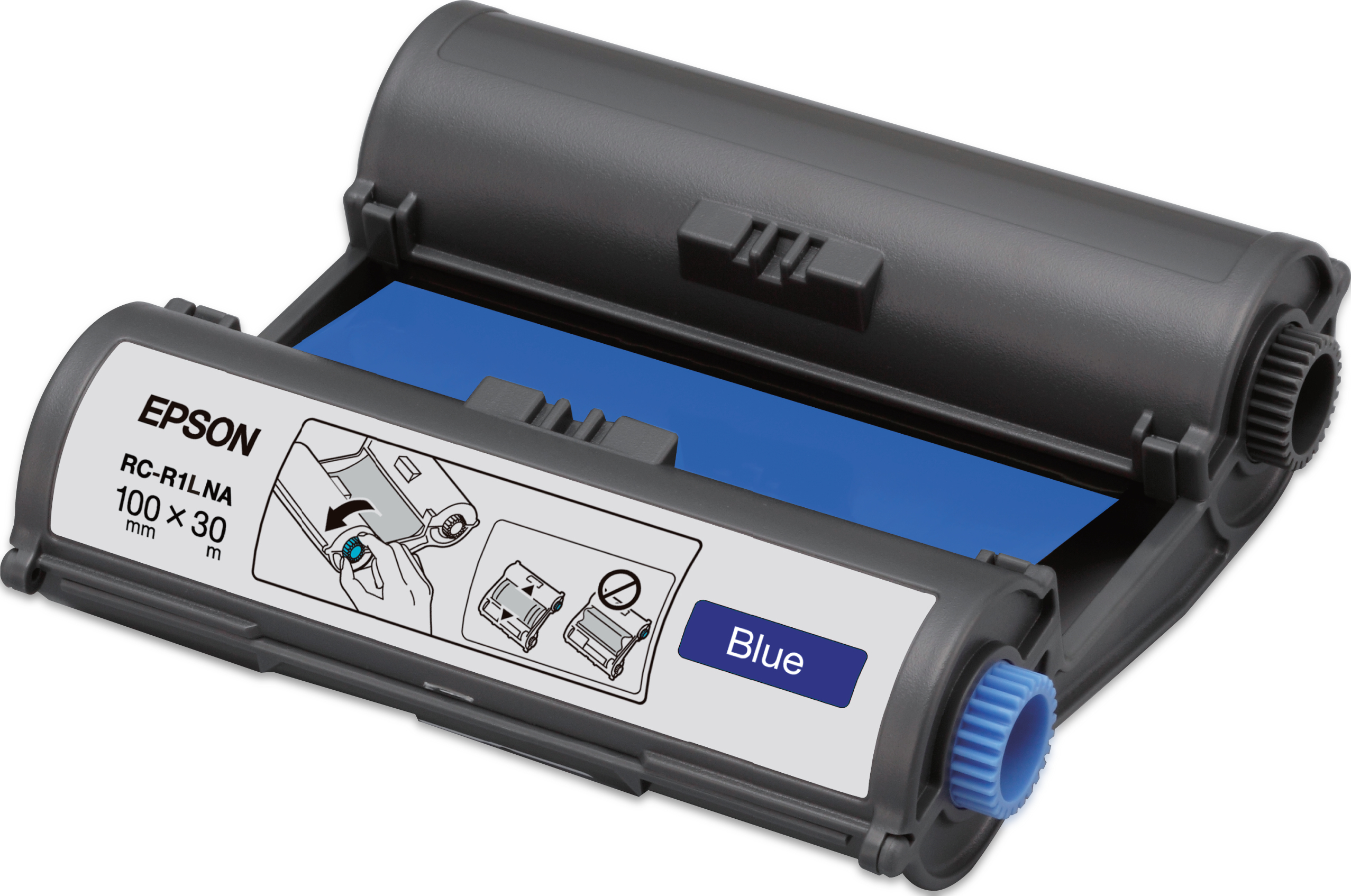RC-R1LNA - Ruban encreur Bleu 50-100 mm x 30 m RC-R1LNA - Ruban encreur Bleu 50-100 mm x 30 m