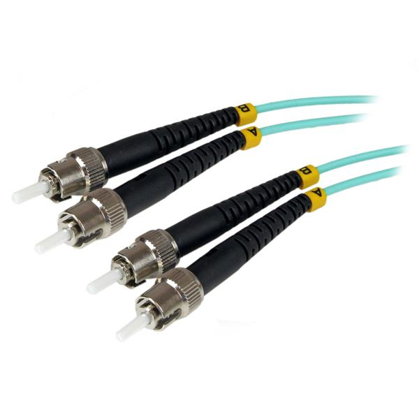 StarTech.com A50FBSTST1 câble de fibre optique 1 m ST OM3 Turquoise StarTech.com A50FBSTST1 câble de fibre optique 1 m ST OM3 Turquoise