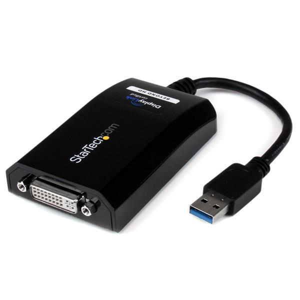 StarTech.com Adaptateur vidéo multi-écrans USB 3.0 vers DVI-I ou VGA StarTech.com Adaptateur vidéo multi-écrans USB 3.0 vers DVI-I ou VGA