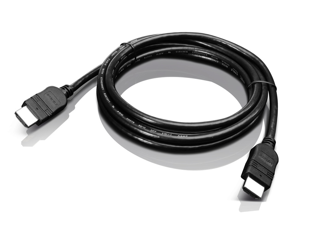 Lenovo 2.0m HDMI câble HDMI 2 m HDMI Type A (Standard) Noir Lenovo 2.0m HDMI câble HDMI 2 m HDMI Type A (Standard) Noir