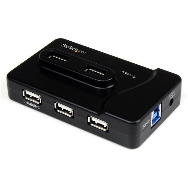 StarTech.com Hub combiné USB 3.0/2.0 6 ports avec port de charge