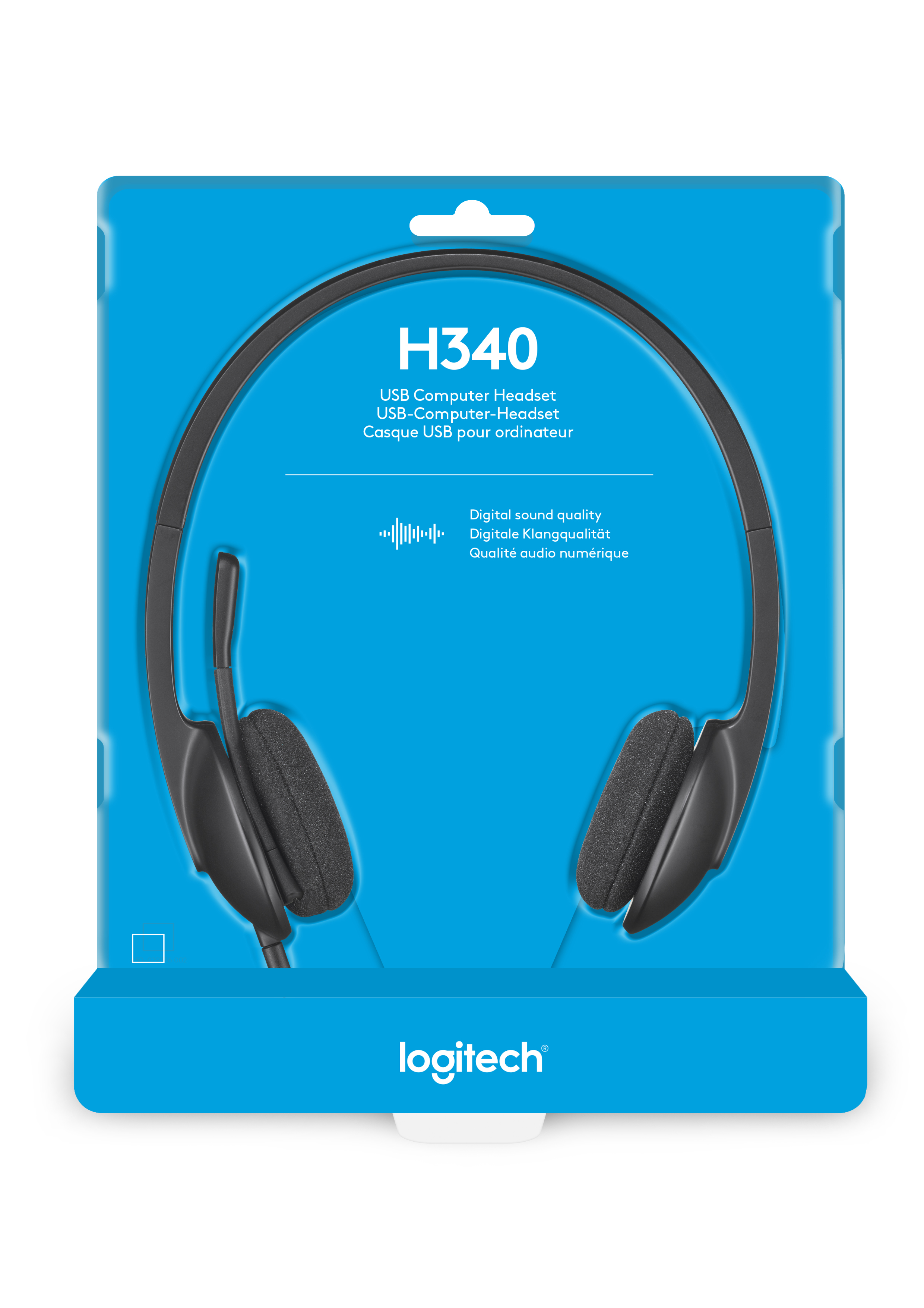 Logitech H340 Casque Arceau Noir Logitech H340 Casque Arceau Noir
