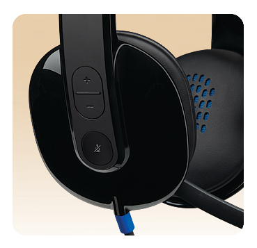 Logitech H540 Casque Arceau Noir Logitech H540 Casque Arceau Noir
