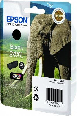 Epson Elephant Cartouche "Eléphant" - Encre Claria Photo HD N (XL)
