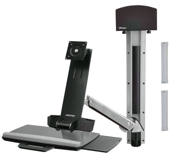 Ergotron Système Sit-Stand Combo Ergotron Système Sit-Stand Combo