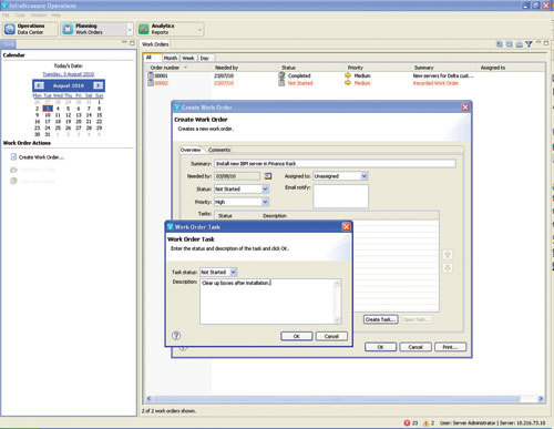 Operations Change 200 rack license