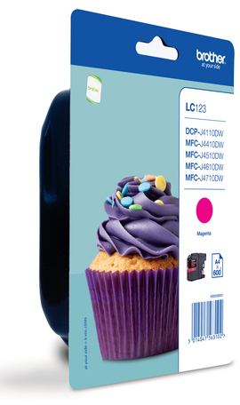Ink Cartridge LC-123MBP Blister Magenta Ink Cartridge LC-123MBP Blister Magenta
