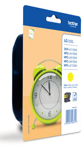 Ink Cartridge LC-125XLYBP Blister Yellow Ink Cartridge LC-125XLYBP Blister Yellow