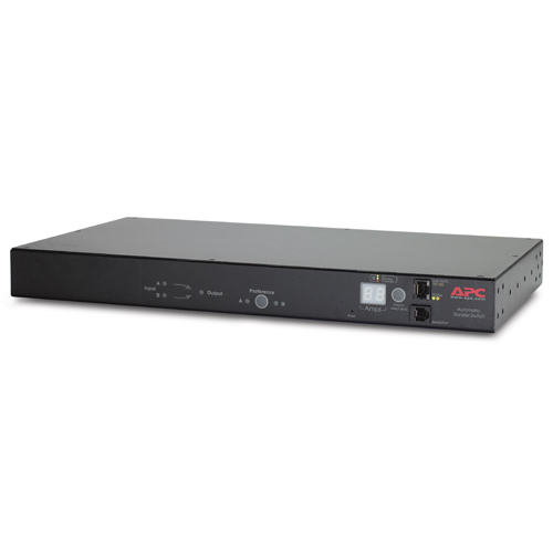 RACK ATS, 20A/208V, 16A/230V, C20 IN, (8) C13 (1) C19 OUT unité de distribution d'énergie Noir RACK ATS, 20A/208V, 16A/230V, C20 IN, (8) C13 (1) C19 OUT unité de distribution d'énergie Noir