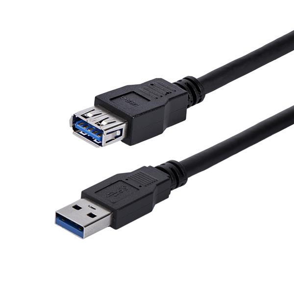 StarTech.com Câble d'extension noir SuperSpeed USB 3.0 A vers A 1 m - M/F StarTech.com Câble d'extension noir SuperSpeed USB 3.0 A vers A 1 m - M/F