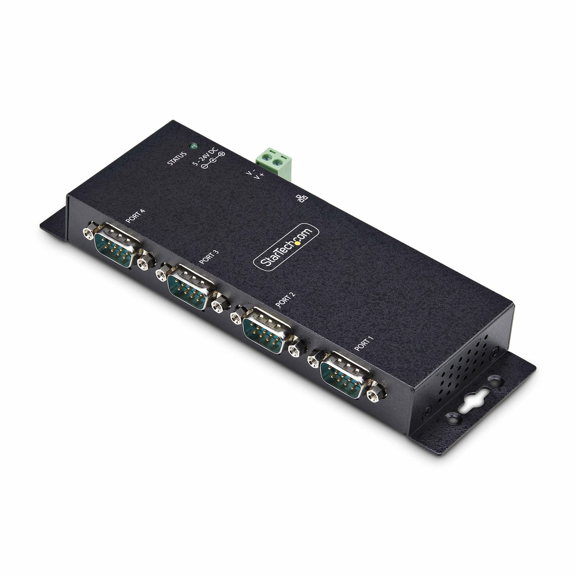 StarTech.com I43-SERIAL-ETHERNET convertisseur série, répéteur et isolateur RS-232 RJ-45 Noir StarTech.com I43-SERIAL-ETHERNET convertisseur série, répéteur et isolateur RS-232 RJ-45 Noir