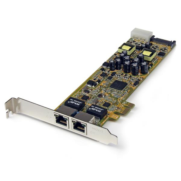 StarTech.com Carte Réseau PCI Express 2 ports Gigabit Ethernet RJ45 10/100/1000Mbps StarTech.com Carte Réseau PCI Express 2 ports Gigabit Ethernet RJ45 10/100/1000Mbps