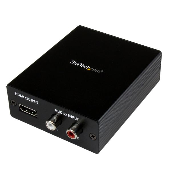StarTech.com Convertisseur Vidéo Composante YPbPr (YUV) ou VGA et Audio vers HDMI - 1920x1200 StarTech.com Convertisseur Vidéo Composante YPbPr (YUV) ou VGA et Audio vers HDMI - 1920x1200