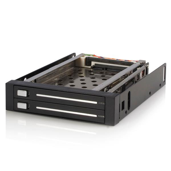 StarTech.com Rack amovible 3.5" sans tiroir pour 2 disques durs 2.5"