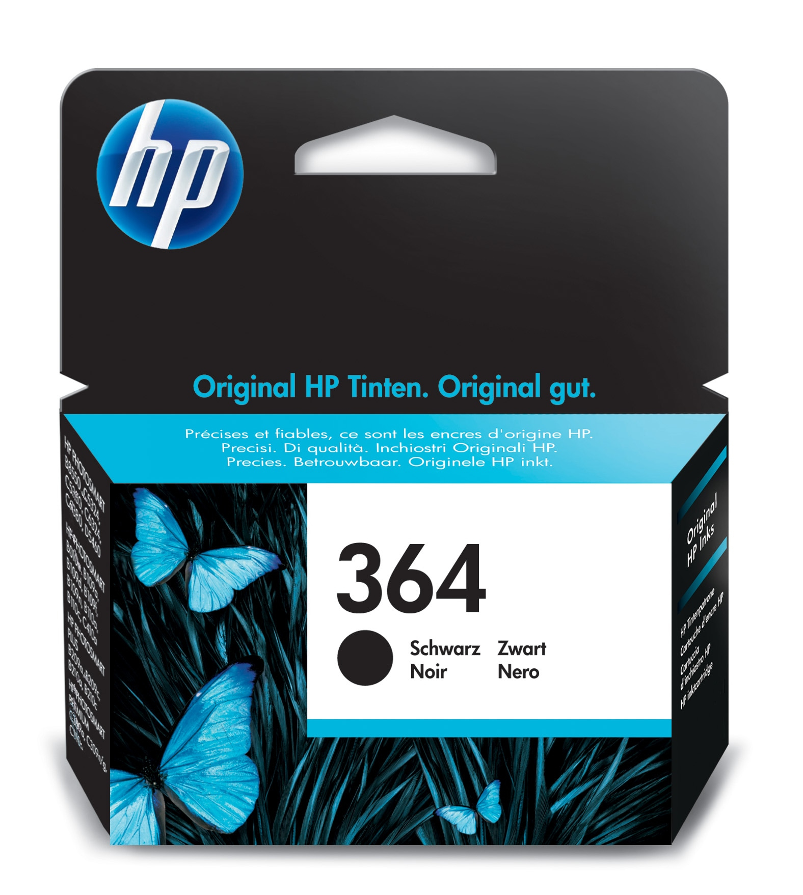 HP 364 cartouche d'encre noir authentique HP 364 cartouche d'encre noir authentique