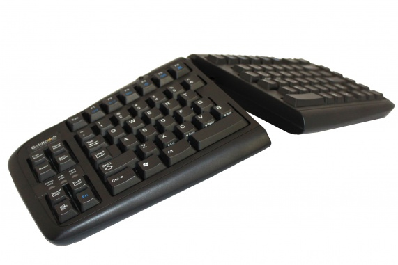 BakkerElkhuizen Goldtouch Adjustable V2 clavier USB + PS/2 AZERTY Français Noir BakkerElkhuizen Goldtouch Adjustable V2 clavier USB + PS/2 AZERTY Français Noir