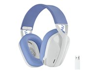 Logitech G G435 Casque Sans fil Arceau Jouer Bluetooth Blanc