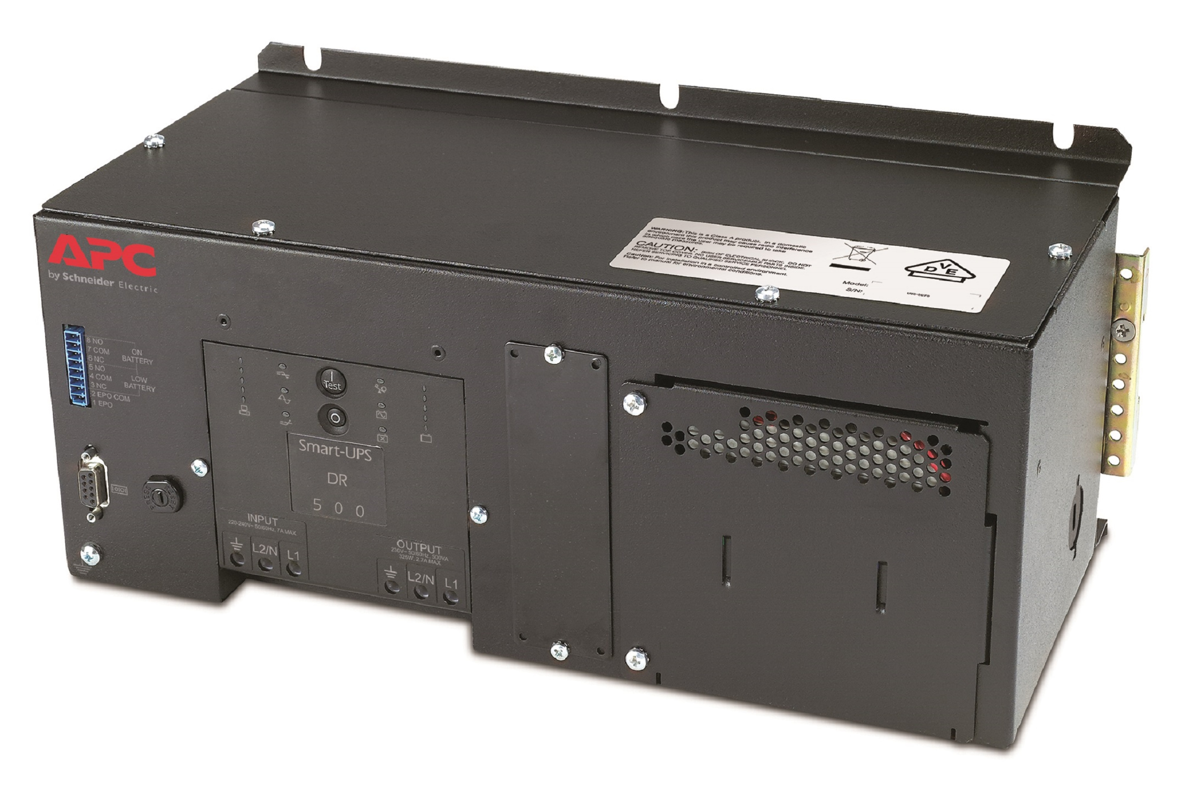 APC SUA500PDRI-H alimentation d'énergie non interruptible 0,5 kVA 325 W 3 sortie(s) CA APC SUA500PDRI-H alimentation d'énergie non interruptible 0,5 kVA 325 W 3 sortie(s) CA