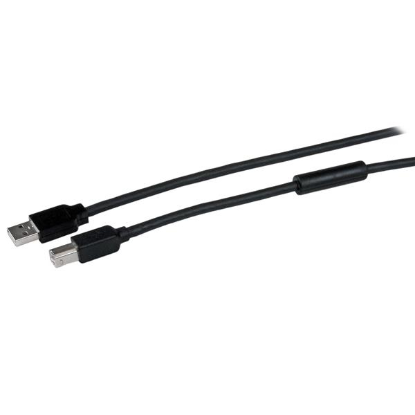StarTech.com Câble USB Actif A vers B 15 m - M/M - Noir StarTech.com Câble USB Actif A vers B 15 m - M/M - Noir