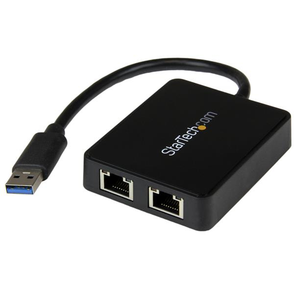 StarTech.com Adaptateur réseau USB 3.0 vers 2 ports Gigabit Ethernet