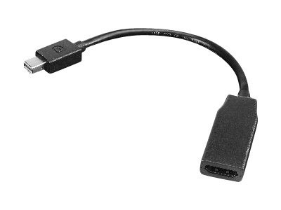 Lenovo 0B47089 câble vidéo et adaptateur 0,2 m Mini DisplayPort HDMI Noir