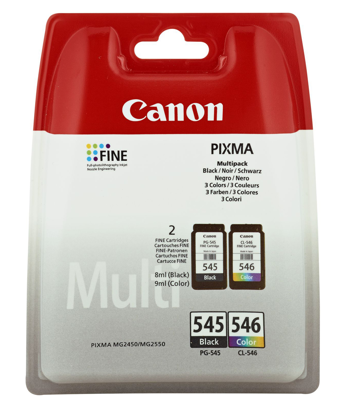 Canon PG-545 / CL-546 Multipack Canon PG-545 / CL-546 Multipack