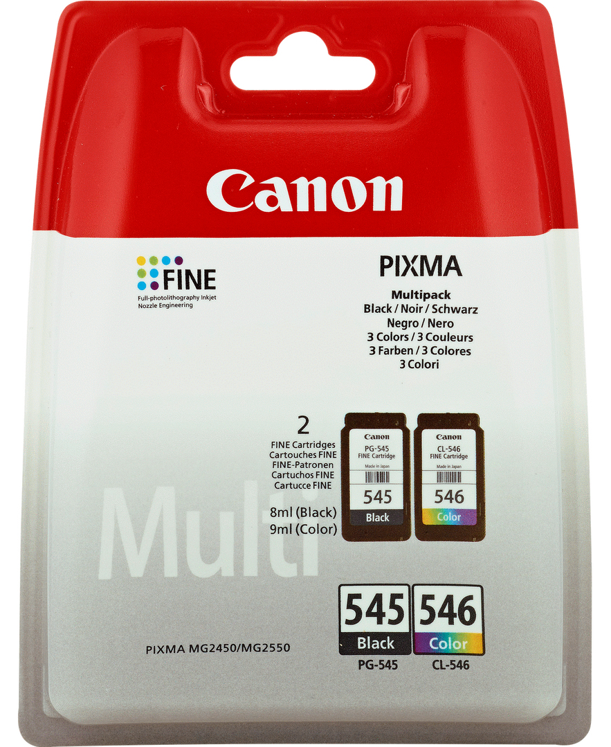 Canon PG-545 / CL-546 Multipack Canon PG-545 / CL-546 Multipack
