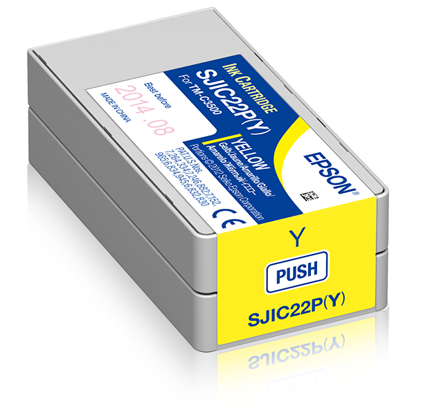Ink cartridge Yellow Ink cartridge Yellow