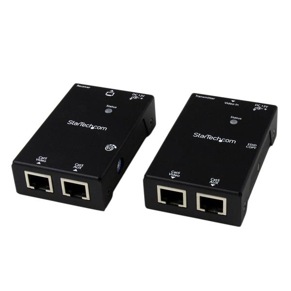 StarTech.com Transmetteur Prolongateur HDMI sur Cat5 /Cat6 avec Power over Cable - Extender HDMI RJ45 - 50m StarTech.com Transmetteur Prolongateur HDMI sur Cat5 /Cat6 avec Power over Cable - Extender HDMI RJ45 - 50m