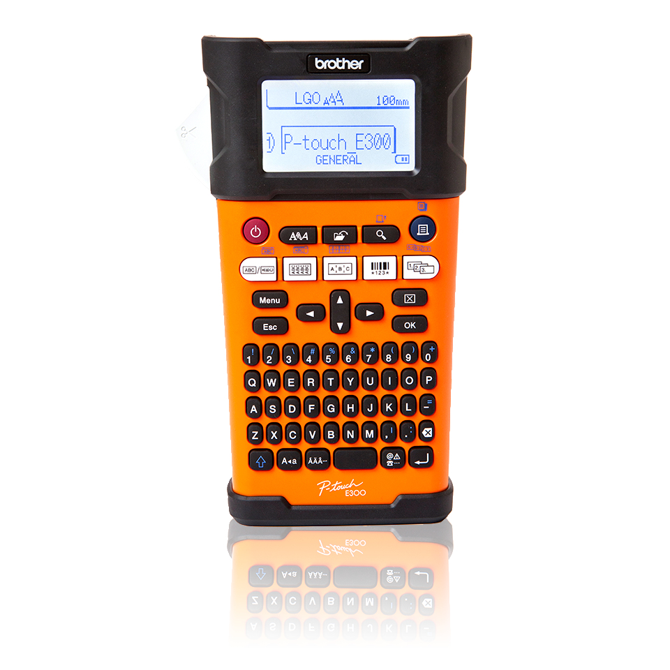 Brother PT-E300VP imprimante pour étiquettes 180 x 180 DPI TZe QWERTY Brother PT-E300VP imprimante pour étiquettes 180 x 180 DPI TZe QWERTY